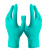 安思尔 92-605 手套加长袖丁腈橡胶食品实验防化防水绿色手套XL码100只装
