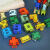 儿童数字变形玩具0到9汽车合体机器人组装拼装男女孩智力玩具礼物 数字6