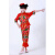 乔箐东北花衣服儿童演出服新款二人转装民族风秧歌服童大布舞蹈表演服 红色 100cm(100cm)