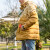 耐克（NIKE） 外套男装冬季运动服加厚保暖上衣学生半拉链连帽羽绒服夹克A AT3905-790黄色迷彩 M
