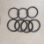 IGIFTFIRE定制铁圈圆环铁环钢圈黑色钢筋环焊接圆圈O型手工DIY铁艺金属实心 线径9mm*内径100mm铁圈