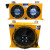 妙普乐液压油散热器风冷却器AH1012工业风油温冷却器AH0608系统泵站0510 AH1470AC220V