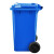 户外环卫物业大号分类垃圾桶 新国标可挂车蓝色-可回收物240L 100L蓝色-可回收物