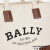 巴利（BALLY）巴利女士米白色棕色拼色经典帆布托特包6301346 米白色/棕色