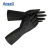 ANSELL 87-950 天然橡胶防化手套重型防化耐溶剂耐油污化学品处理手套 8码 12副/打 企业定制