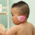 耳清防水耳套耳罩 洗头洗澡耳罩防止耳朵进水送耳塞粘贴 成人专用紧密款蓝色40个儿童可用