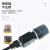 定制工业相机千兆网线basler海康威视5米CCD带锁CAT6高柔拖链议价 高柔直头带锁网线(蓝色) 0.2m