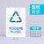垃圾分类标识贴纸宣传画垃圾桶标志不可回收易腐厨余干湿垃圾指示有害标语提示防水背胶 GB-01 40x50cm