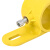 稳斯坦 (5个)黄色48管专用PPR建筑工地塑料临边防护连接件 扶手连接扣件楼梯基坑洞口化钢管件 双边 W282
