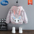 迪士尼（Disney）儿童外套春秋款2024新款洋气女童风衣3宝宝夹克女0-6岁婴儿上衣潮 小兔子外套粉色 100cm
