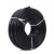 金龙羽 国标铜芯电线电缆多芯多股软线RVV4*0.75平方电线100米/卷 黑色