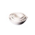 垒固    瓷蒸发皿圆底半球式器皿耐高温化学陶瓷元皿 500ml
