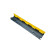 筑筠 线槽减速带 马路过线槽 电线缆保护压线板 盖板中一线-橡塑 100*26*6.5cm