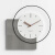UHFR北欧风轻奢时钟表挂钟个性创意背景墙面挂件装饰艺术现代简约时尚 数字灰色52*52 cm 其他