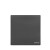 欧普 空白面板 开关插座面板86型暗装墙壁面板k05黑色系列定制