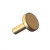 镀金Pogopin圆形铜柱母头连接器导充电铜针实心触点界面接触插针 T799/1.5*1.5mm