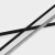 威旺4.8/10.9/12.9级丝杆高强度(长度1米)丝杆螺杆丝杆牙条通丝DIN975 M6*1 黑色8.8级