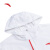 安踏（ANTA）梭织连帽薄款运动外套男夏季骑行风衣上衣152427608 纯净白-2 3XL/男190