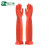 品之德 5双加长加厚橡胶手套耐酸碱工业手套防滑耐磨55cm红色L
