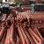 达润高温风管红色矽胶300度50硫化热风管高温软管耐高温钢丝管通风管 内径140MM*4米