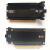 PCIEx16拆分卡转接卡插槽一分二X16转X8X8双显卡插槽PCI-E4.0/3.0 PCIEX16一分4 需主板支持拆分X4X4X4X