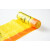 适用于手提式黄色医用医疗废物包装垃圾袋加厚抽绳式自动收口穿绳 配30L(60*60*1.5丝)100只 常规