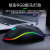 达尔优牧马人LM130电竞鼠标RGB光效有线游戏USB电脑笔记本网吧专用竞技 白色RGB版