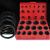 程篇 橡胶圈O型圈修理盒套装 【红色】耐磨防水耐高温耐高压密封O型圈