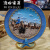 内蒙古特色礼物蒙古族特色摆件装饰品圆盘画彩色立体内蒙古工艺品 彩骆驼(直径24.5厘米)