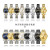 金仕盾（JIN SHI DUN）瑞士品牌金仕盾女士手表防水时尚简约气质商务休闲女表百名表夜光 升级版-本白-皮表带-手环