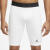 Jordan男士运动裤 Dri-FIT 紧身短裤 高弹吸汗透气舒适田径健身训练男裤 White/Black S