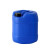 初诗 化工桶 加厚20L塑料桶1.15kg胶桶水桶油桶油漆周转桶 蓝348*293*293mm