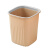 兰诗（LAUTEE）XFS012 方形压圈垃圾桶客厅厨房垃圾篓-颜色随机 1个装