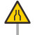 工孚 国标通用圆形铝板 施工路段警示标牌 定制专拍 交通道路标志导向牌 单位：个