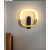 现代简约LED过道楼梯间壁灯创意个性背景墙壁灯客厅卧室床头壁灯 A款方形-暖光