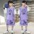 奥特曼男童篮球服套装夏装2024新款中大童儿童男孩夏短袖速干运动足球服 紫色 170码(建议160cm 14-15岁左右)cm