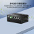 祥来鑫 工业控制串口数据光端机4路百兆网络+双向485数据光纤光猫收发器FC单模单纤1对 XLX-GB6M4B1