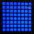 JY-MCU 大尺寸8x8LED方块方格点阵模块-可级联  红绿蓝可选 白色