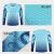 庆慕足球训练服长袖 成人足球守门员服成人定制足球服装备长袖运动训 荧光绿套装 M