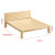 佐盛实木床单人床双人床公寓床简约经济型木床家用床松木床含抽1.5米