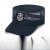 LISM新式保安帽物业门卫执勤帽春夏款网眼可调节男女通用平顶作训 藏蓝买一一发两顶 可调节 适合头围55-61