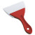 AS ONE，橡胶刮铲 塑料柄三角，62-8196 62-8196-29；120×194红大