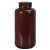 水杉500ml广口瓶棕色HDPE材质密封瓶耐高温棕色避光试剂瓶化工塑料瓶子