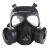 冲击装备防毒面具全面罩道具全面具生化危儿童头戴式防护 绿色面具(双滤罐)-V76