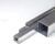奈鑫 304不锈钢方管 拉丝表面不锈钢矩形管6米/根 80*80*2mm 