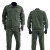 雨林军 男士劳保工作服 电焊工作服套装 军绿色 单位：套 170（100-120斤） 