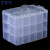 稳斯坦 W5338 (1个)可拆式三层元件盒 五金零件工具盒收纳整理箱 特大号(32*19*24)