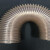 PU聚氨酯风管镀铜钢丝软管工业木工雕刻机弹簧管透明吸尘管伸缩管 220内径弹簧管一米价格
