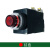 TIB-25凸头照光变压器自复位TIB-30带灯18V按钮开关 红色 25mm(TIB-25)  110V