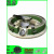 圆形磁盘电阻器BC125W50W100W200W300W1K可调电位器线绕瓷盘电阻 200欧 可调0-200欧 25W直径44装高40mm